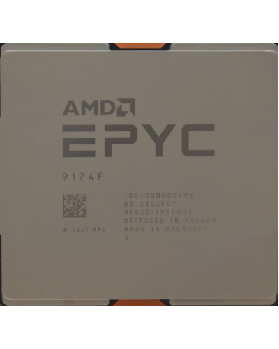 Процессор AMD EPYC 9174F 100-000000796