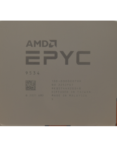 Процесор AMD EPYC 9534  100-000000799