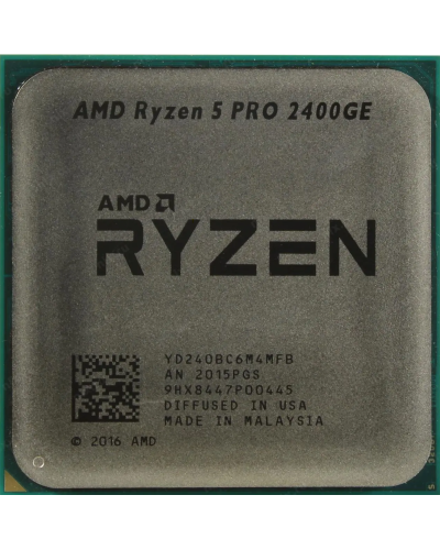 Процессор AMD Ryzen 5 2400GE YD2400C6M4MFB