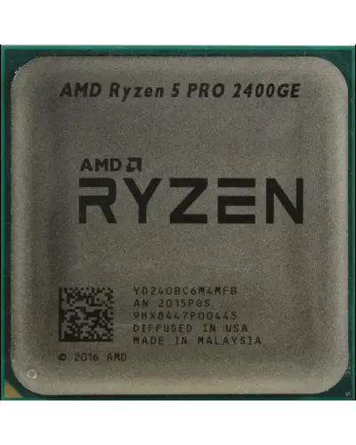 Процесор AMD Ryzen 5 2400GE YD2400C6M4MFB