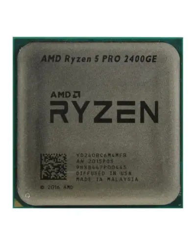 Процесор AMD Ryzen 5 PRO 2400GE D240BC6M4MFB