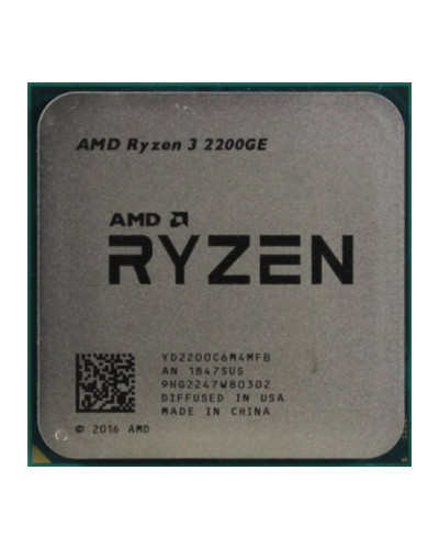 Процессор AMD Ryzen 3 2200GE  YD2200C6M4MFB