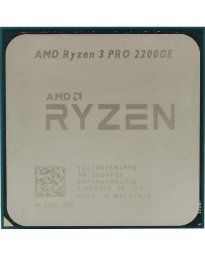 Процесор AMD Ryzen 3 PRO 2200G YD2200C5M4MFB