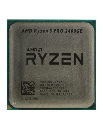 Процессор AMD Ryzen 5 PRO 2400GE D240BC6M4MFB