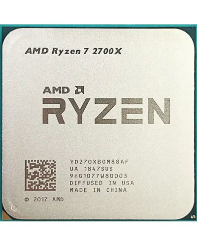 Процессор AMD Ryzen 7 2700X YD270XBGM88AF