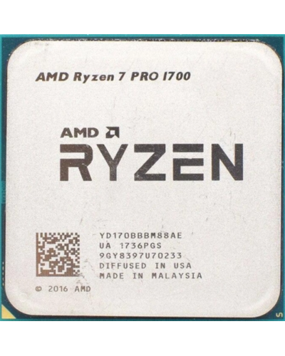 Процесор AMD Ryzen 7 PRO 1700 YD170BBBM88AE