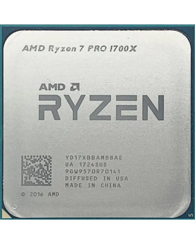 Процесор AMD Ryzen 7 PRO 1700X YD17XBBAM88AE