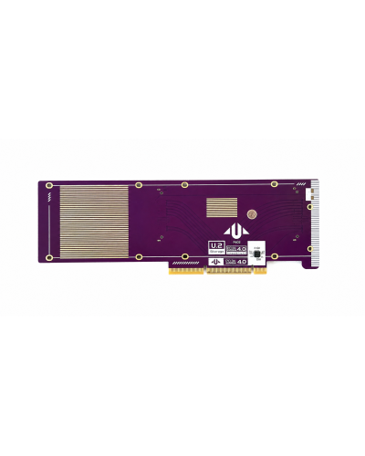 Адаптер JEYI P602 PCIe 4.0 to 2x U.2 NVMe Adapter Card x4/x8/x16