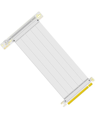 Райзер для відеокарти вертикальний TEUCER PCIe 4.0 x16 15cm White