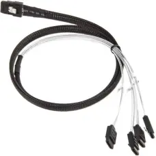 Кабель InLine SAS To 1x Mini-SAS to 4x SATA 100cm Cable (27620B)