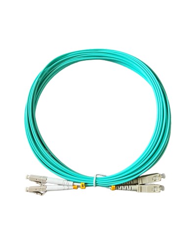 Патч-корд оптический LC/UPC-SC/UPC Duplex, Multimode OM3, 2.0мм, 5м