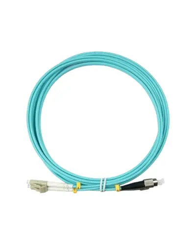 Патч-корд оптичний LC/UPC-ST/UPC-OM3-2.0-3m Duplex UPC-3FCLC(МM)D(ON)