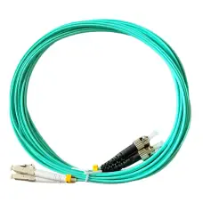 Патч-корд оптический LC/UPC-ST/UPC Duplex, Multi-mode OM3, 2.0мм, 5м) new