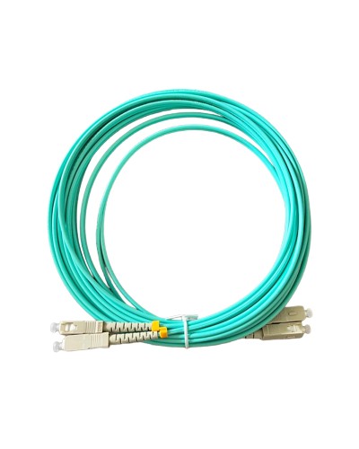 Патч-корд оптический SC/UPC-SC/UPC Duplex, Multimode OM3, 3.0мм, 5м