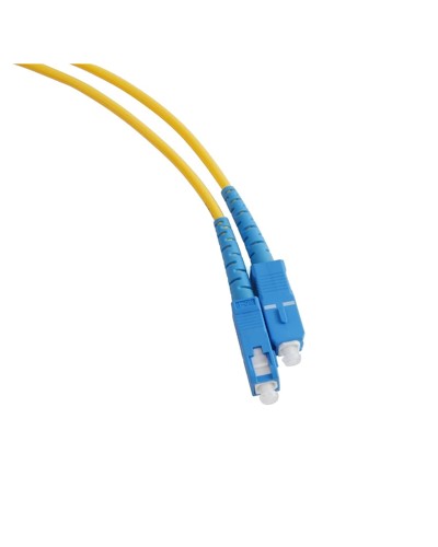 Патч-корд оптический SC/UPC-SC/UPC SM (одномод) Simplex, 3.0мм, 5м (SC-UPC-SC-UPC-SM)