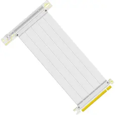 Райзер для видеокарты вертикальный TEUCER PCIe 4.0 x16 15cm White new