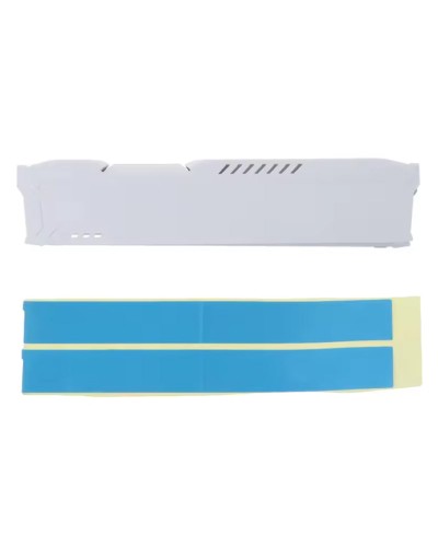 Радиатор для оперативной памяти  (DDR3 / DDR4 / DDR5) White
