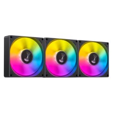 Комплект Корпусных вентиляторов JONSBO 3 x SL-120C Black