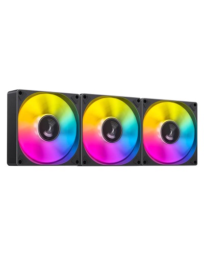 Комплект корпусних вентиляторів Jonsbo 3 x SL-120C Black