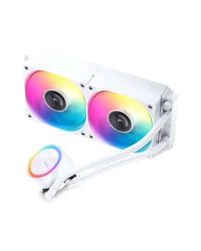 Система водяного охолодження процесору JONSBO TG-240 White 250W TDP Система водяного охолодження процесору JONSBO TG-240 White 250W TDP