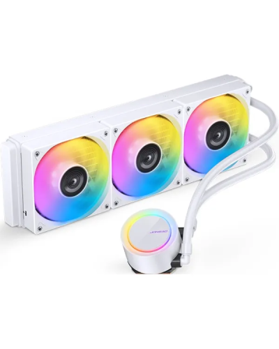 Система водяного охолодження процесору JONSBO TG-360 White 300W TDP