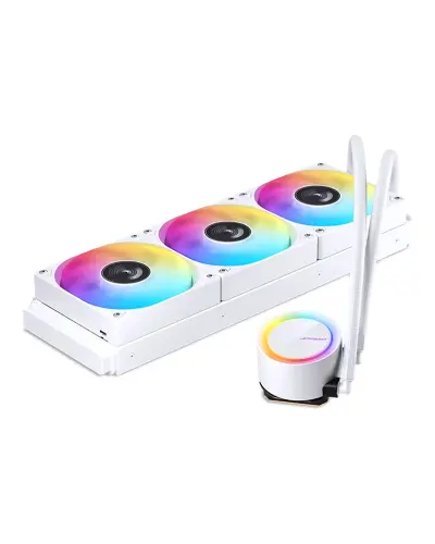 Система водяного охолодження процесору JONSBO TG-360 White 300W TDP
