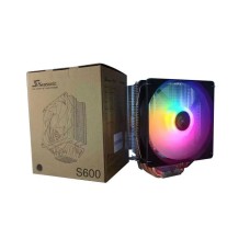 Кулер для процессора SSEASONIC S600 LED RGB 220W TDP