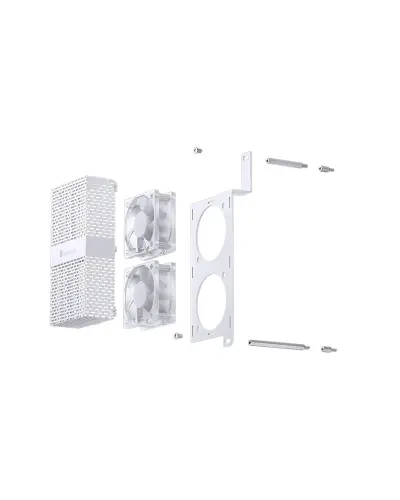 Кулер Jonsbo NF-1 ARGB  White Memory Heat Sink для оперативной памяти