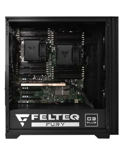 Робоча станція FELTEQ Fury G3 Plus (MAX GHz) (2x 2643v4 / 64 Gb DDR4-2400 / QUADRO M5000 8 Gb)