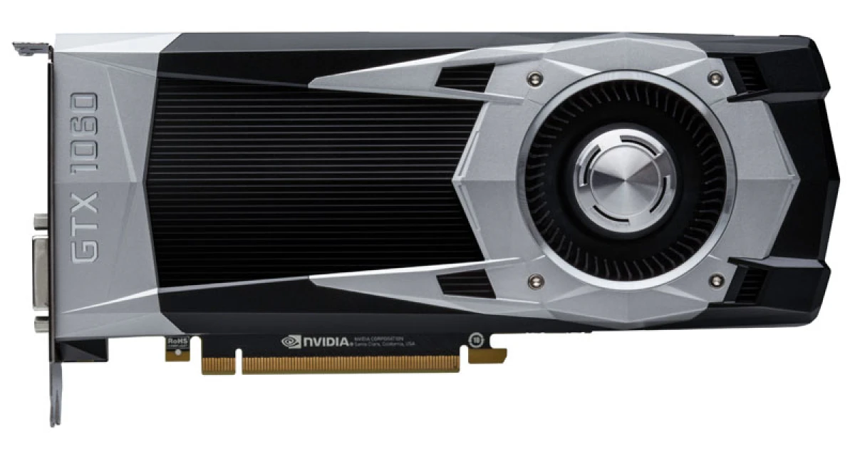 Видеокарта Nvidia GeForce GTX 1060 (6Gb / GDDR5 / 192 bit / 1280