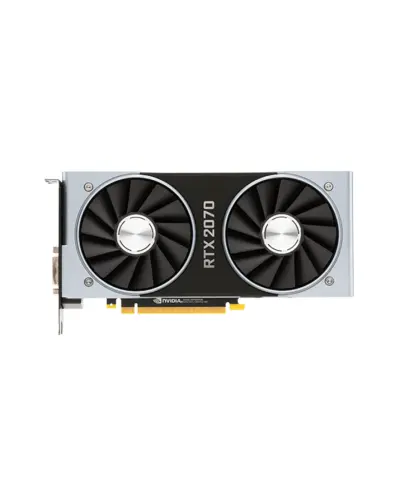 Відеокарта Nvidia GeForce RTX 2070 (8Gb / GDDR6 / 256bit / 2304 CUDA) Founders Edition