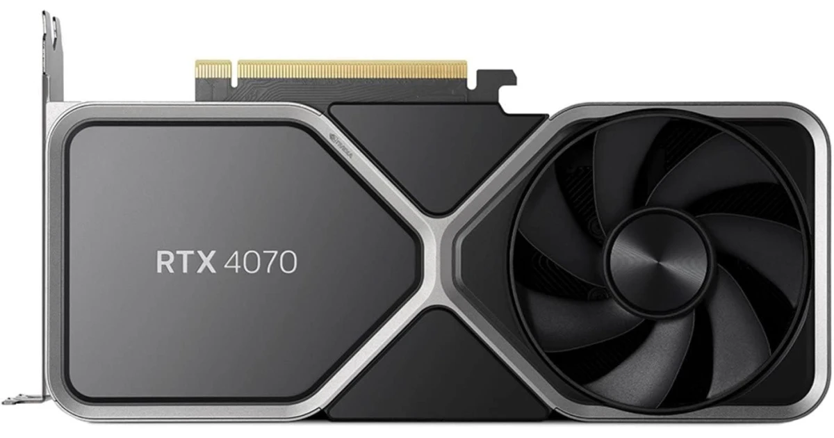 Відеокарта Nvidia GeForce RTX 4070 (12Gb / GDDR6X / 192 bit / 5888