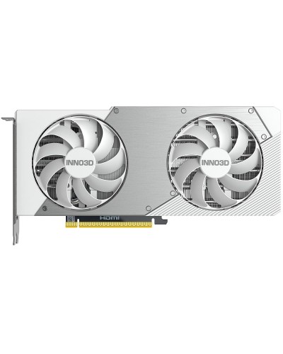 Відеокарта INNO3D RTX 5070 TWIN X2 OC WHITE (12Gb / GDDR7 / 192 bit / 6144 CUDA)