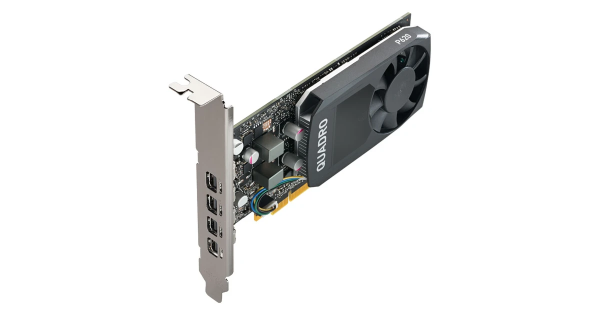 Видеокарта Nvidia Quadro P620 (2Gb / GDDR5 / 128 bit / 512 CUDA