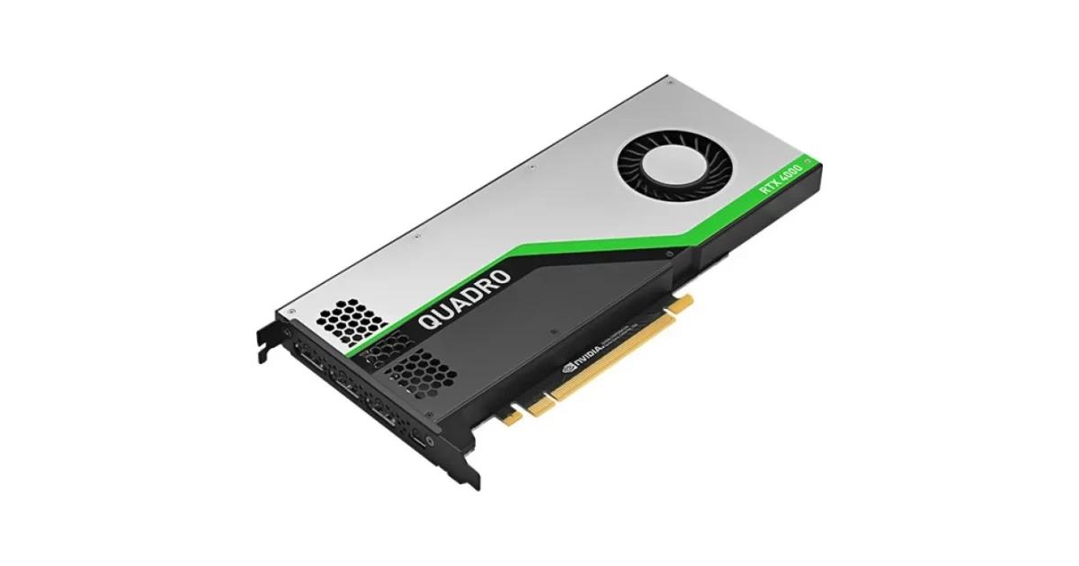 Відеокарта Nvidia Quadro RTX 4000 (8Gb / GDDR6 / 256 bit / 2304