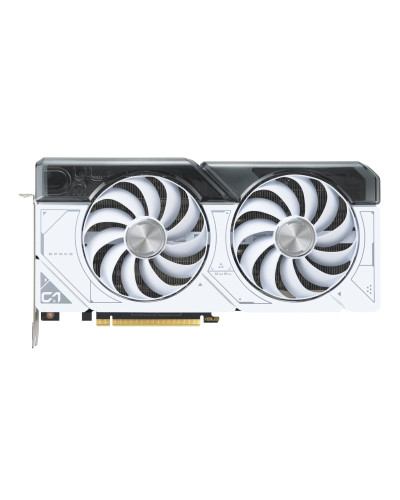 Відеокарта ASUS DUAL RTX 4070 WHITE OC (12Gb / GDDR6X / 192 bit / 5888 CUDA) 