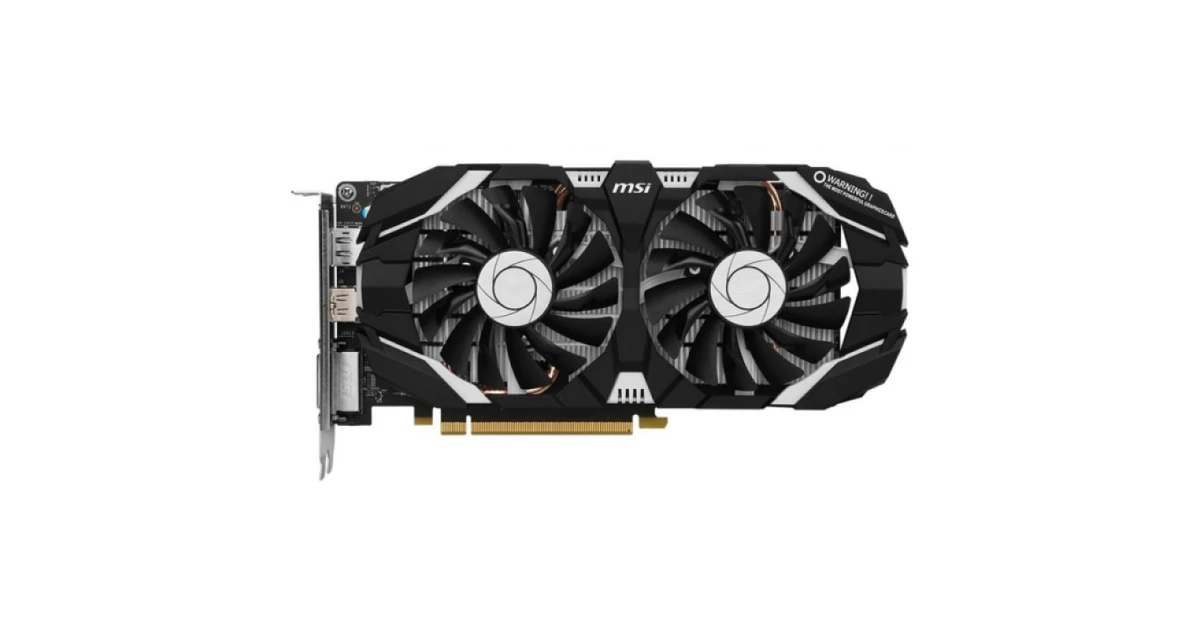 Видеокарта MSI GTX 1060 (3Gb / GDDR5 / 192 bit / 1152 CUDA) для ПК