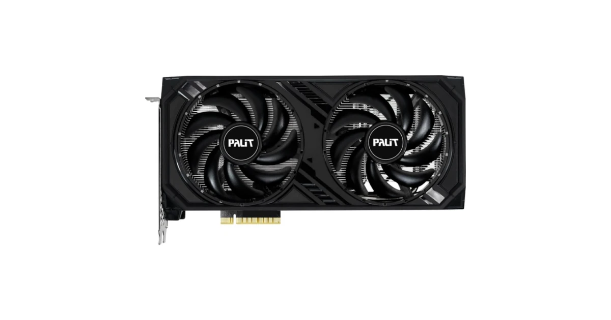 Видеокарта Palit RTX 4060 Dual (8Gb / GDDR6 / 128bit / 3072 CUDA