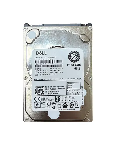 Жесткий диск Dell OEM Toshiba 600Gb 10K 12G SAS 2.5 (AL15SEB060NY)