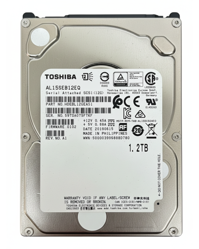 Жесткий диск Toshiba AL15SE 1.2Tb 10500 об/хв SAS 12 Gbit/s 2.5" (AL15SEB12EQ)