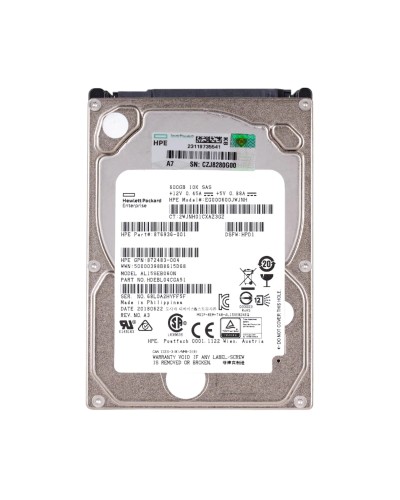 Жорсткий диск HPE 600Gb 10K 6G SAS 2.5 (EG000600JWJNH / 876936-001)