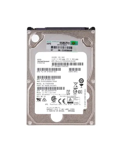 Жесткий диск HPE 600Gb 10K 6G SAS 2.5 (EG000600JWJNH / 876936-001)