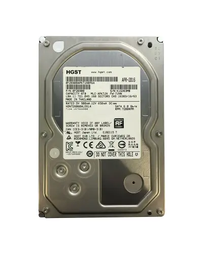 Жорсткий диск HGST Deskstar NAS 6Tb 7200об/хв SATA 3 (HDN726060ALE614 / 0S03941)