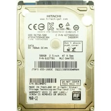 Жесткий диск HGST Travelstar 5K750 500Gb 5400 об/хв 3 Gbit/s (HTS547550A9E384)