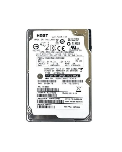 Жорсткий диск HGST Ultrastar C10K1200 1.2Tb SAS 6 Gbit/s 2.5" (HUC101212CSS600)