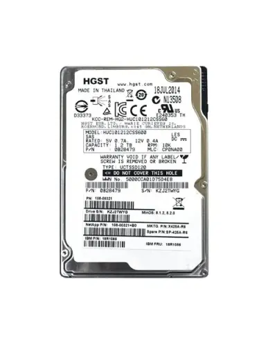 Жесткий диск HGST Ultrastar C10K1200 1.2Tb SAS 6 Gbit/s 2.5" (HUC101212CSS600)