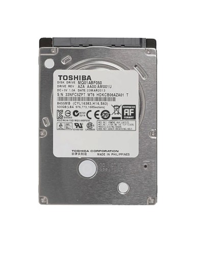 Жесткий диск Toshiba 500Gb 7200 об/хв 6 Gbit/s (MQ01ABF050)