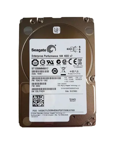 Жорсткий диск Seagate Enterprise Performance 1.2Tb 10000 об/хв SAS 6 Gbit/s 2.5"(ST1200MM0017)