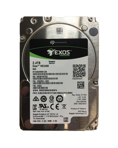 Жесткий диск Seagate Exos 10E2400 Enterprise 2.4Tb 10000 об/мин SAS 6 Gbit/s 2.5"(ST2400MM0129)