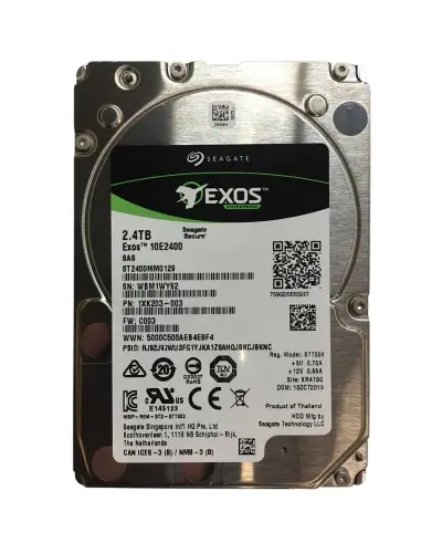 Жорсткий диск Seagate Exos 10E2400 Enterprise 2.4Tb 10000 об/хв SAS 6 Gbit/s 2.5"(ST2400MM0129)